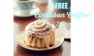 free cinnabon coffee