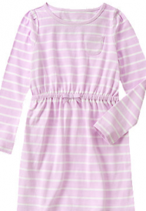 girls striped dress