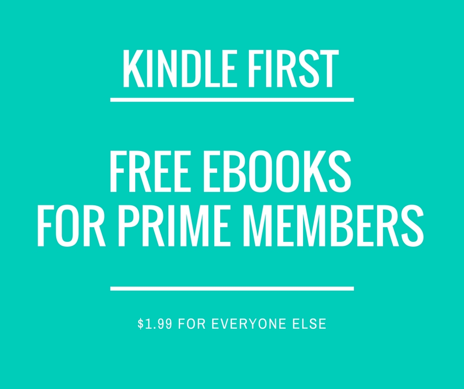 kindle first books