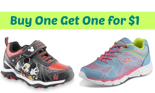 Kmart | Buy One Get One for $1 Shoes 