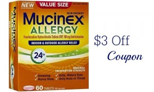 mucinex allergy