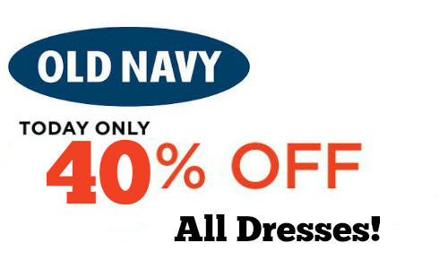 40% Off All Old Navy Dresses