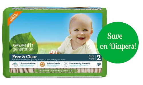 Amazon Deal: Seventh Generation Diapers, 10¢