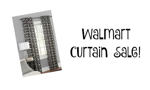 Walmart: Curtain Panel Sale