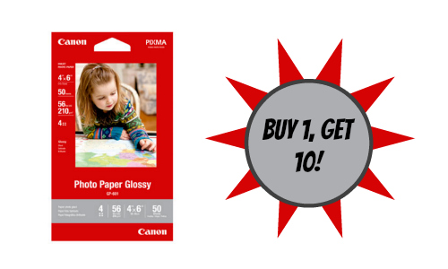 Canon: Glossy Photo Paper Deal
