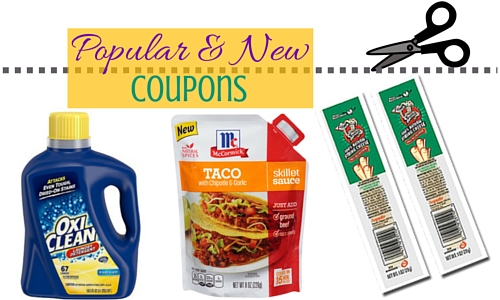new coupons