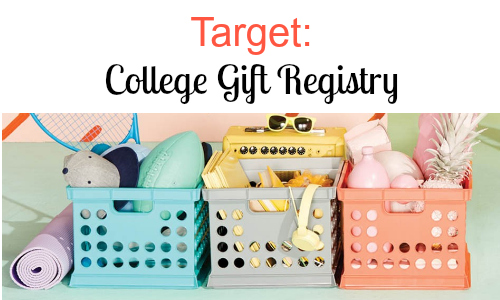 College Gift Registry at Target