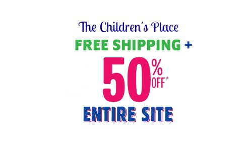 The Children's Place: 50% Off Entire Site