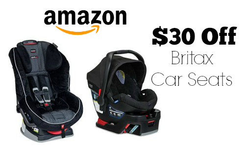 Amazon: $30 Off Britax Infant Car Seats