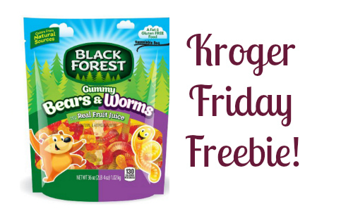Kroger Friday Freebie: Black Forest Gummies