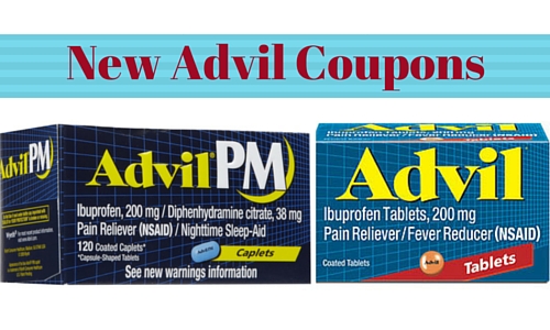 New Advil Coupons