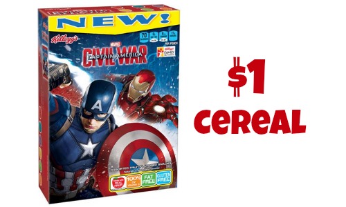 captain america cereal