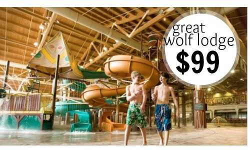 Great Wolf Lodge For 99 Per Night Southern Savers