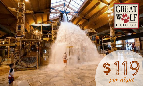Great Wolf Lodge Starting At 119 Per Night Southern Savers