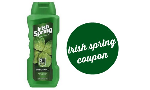 irish spring body wash coupon