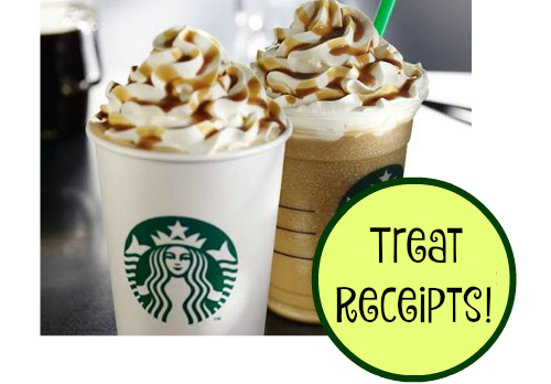 Starbucks Treat Receipts!