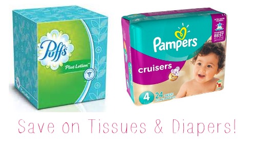 tissues and diapers