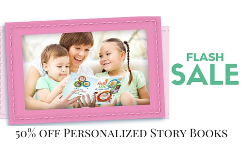 50 off Personalized Story Books