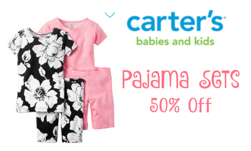 Carters: 50% Off Pajama Sale