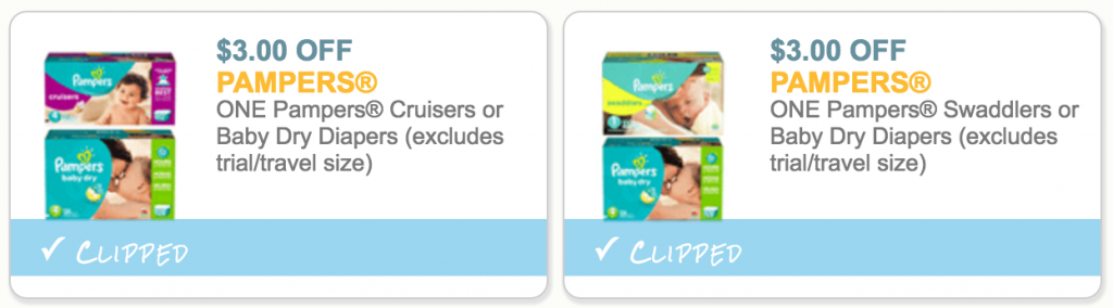 New 3 Off Pampers Diapers Coupons Southern Savers