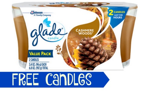 free glade candles