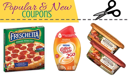new coupons