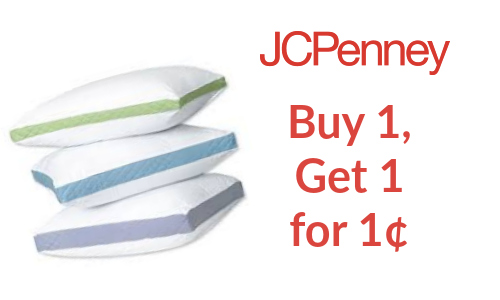 Bed Pillows: Buy One, Get One for 1¢ 