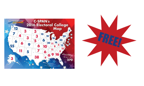 C-Span Electoral College Poster, Free