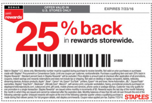 staples coupon