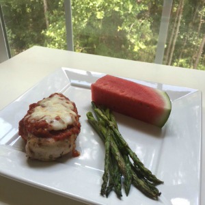 Grilled Chicken Parmesan