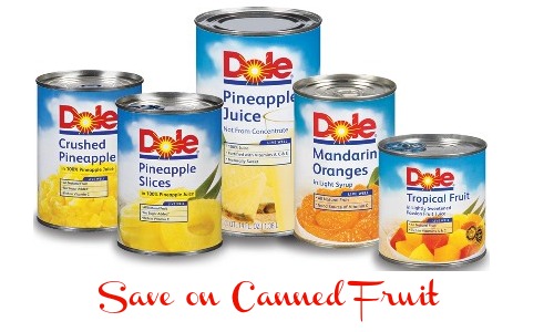 canned fruit dole coupon