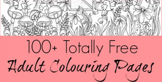 Free Printable Coloring Pages for Adults