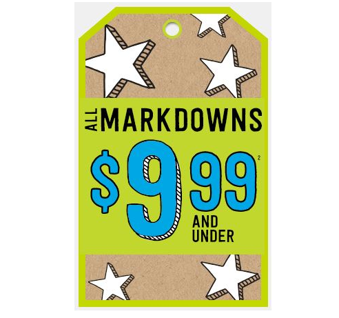 Kids Clothing Sale, $9.99 and Under