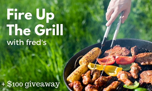 fire up the grill at fred's