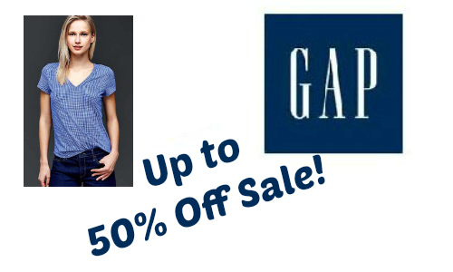 The Great Gap Sale: Up to 50% Sale