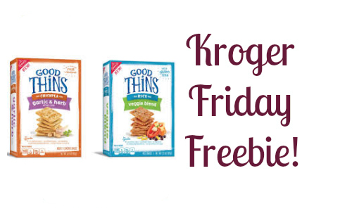 Kroger Friday Freebie: Good Thin Snacks