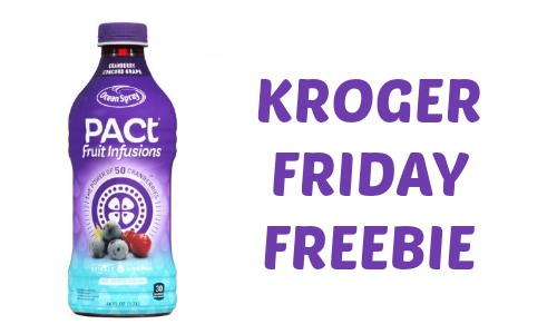 Kroger Friday Freebie: Ocean Spray Fruit Infusion 