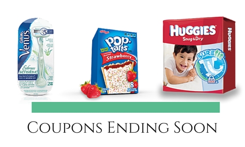 Coupons Ending Soon