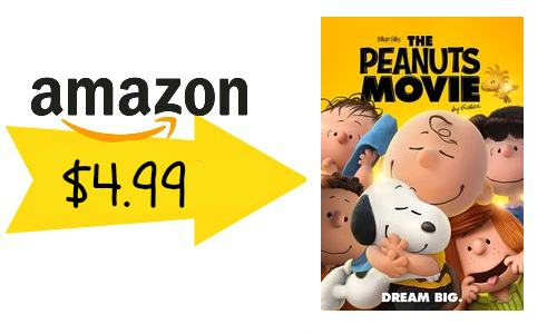Amazon Instant Video: The Peanuts Movie, $4.99