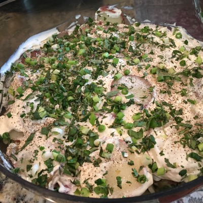 Layered Potato Salad Recipe