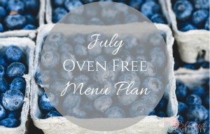 free menu plan