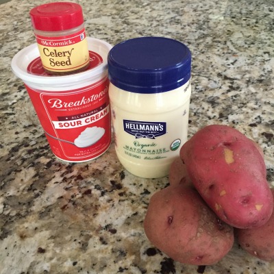 How do you prepare Hellmann's classic potato salad?