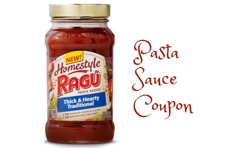 ragu coupon pasta sauce