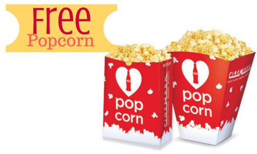 free popcorn