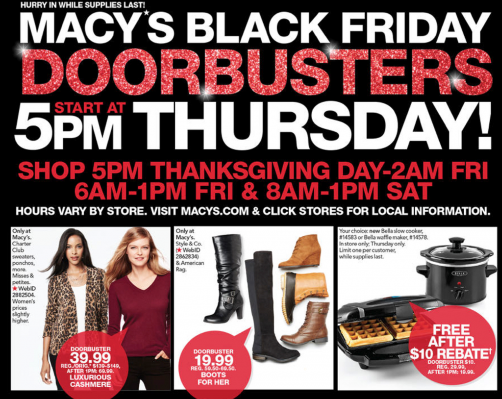 Macy's Black Friday Ad 2016