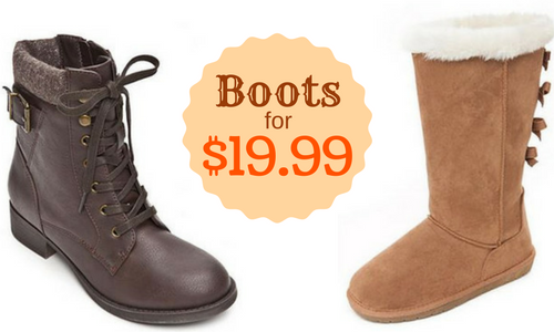 Belk Sale | Women's Boots for $19.99 