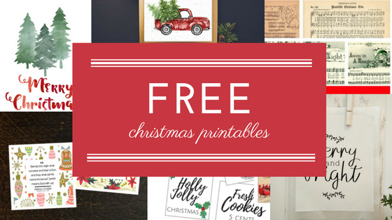 Free Christmas Printables To Frame As Decoration Southern Savers
