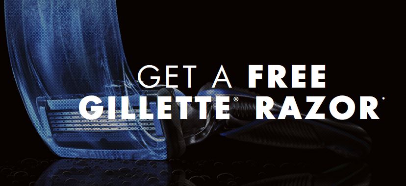 FREE Gillette razor