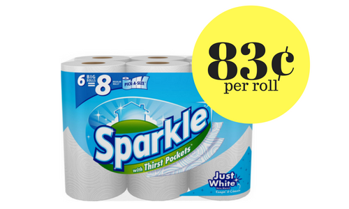 sparkle paper towels