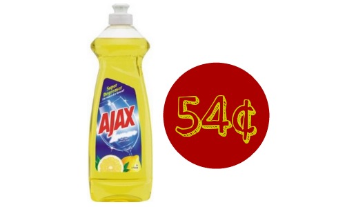 Ajax Coupon 54 Dish Liquid Southern Savers